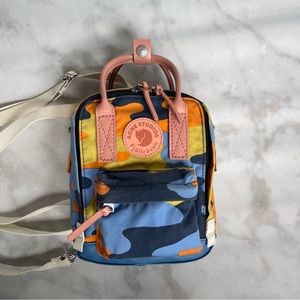 Acne Studios x Fjallraven Kanken Mini Camo Backpack Bag